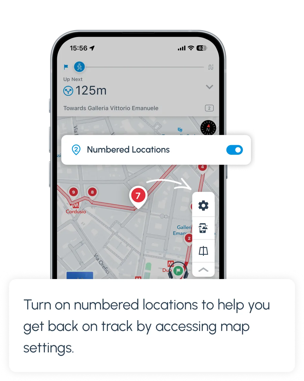 Ending a tour from the VoiceMap app player