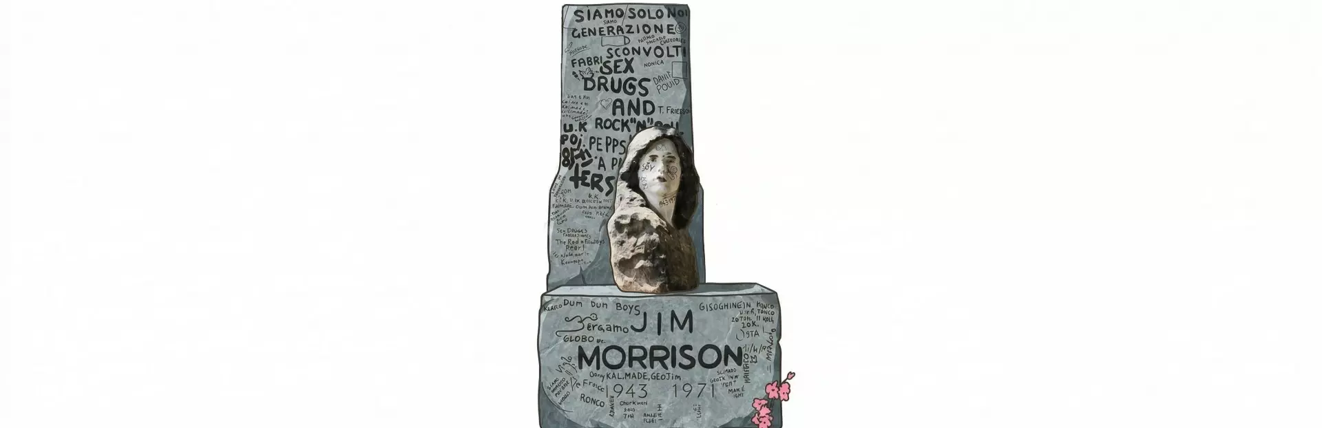 The Tomb of Jim Morrison