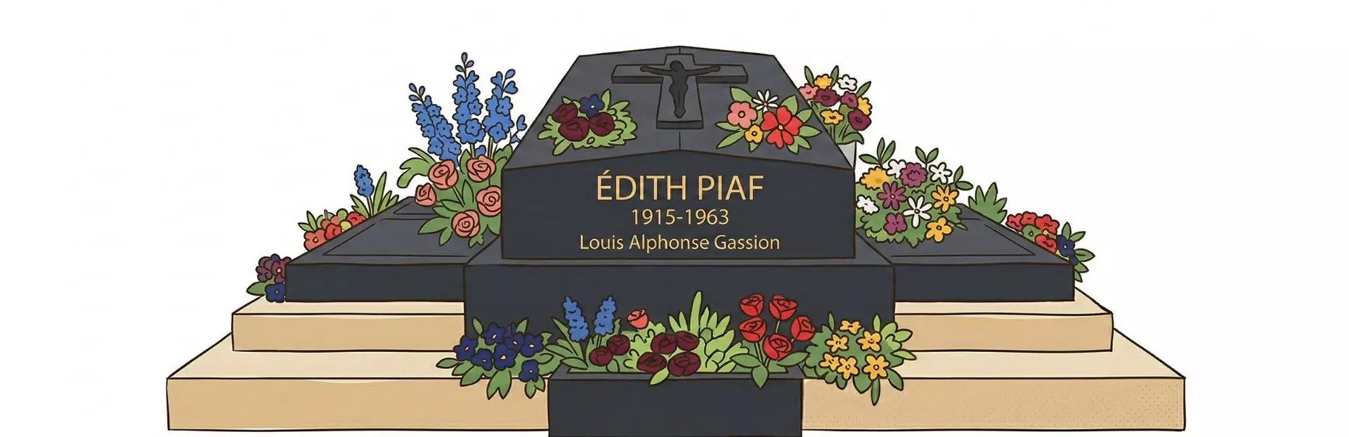 Tombe d'Édith Piaf