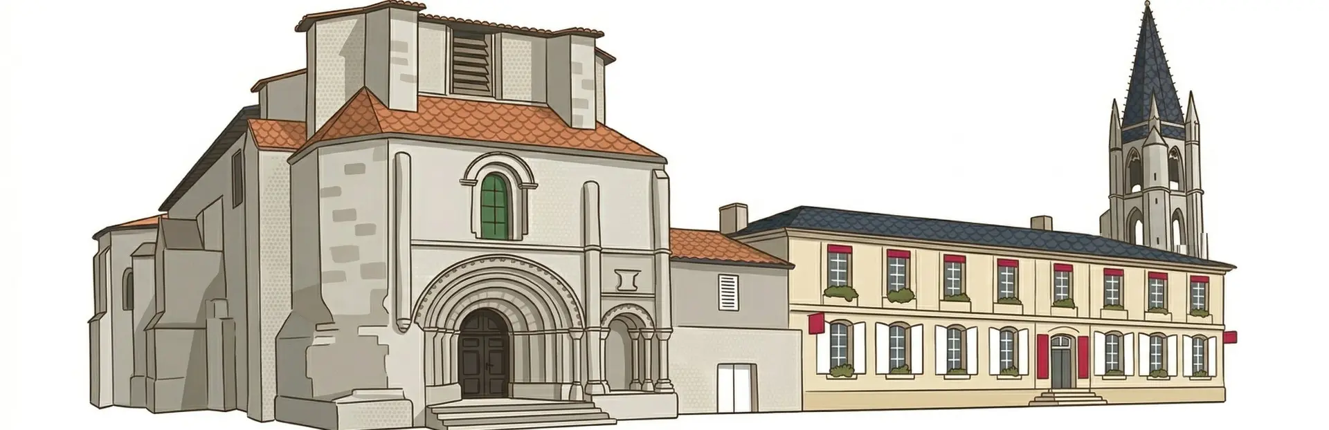 Saint-Émilion Collegial Catholic Church at Saint-Émilion