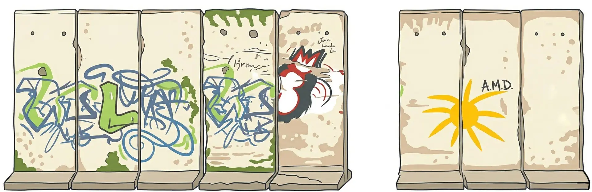 The Berlin Wall Remains