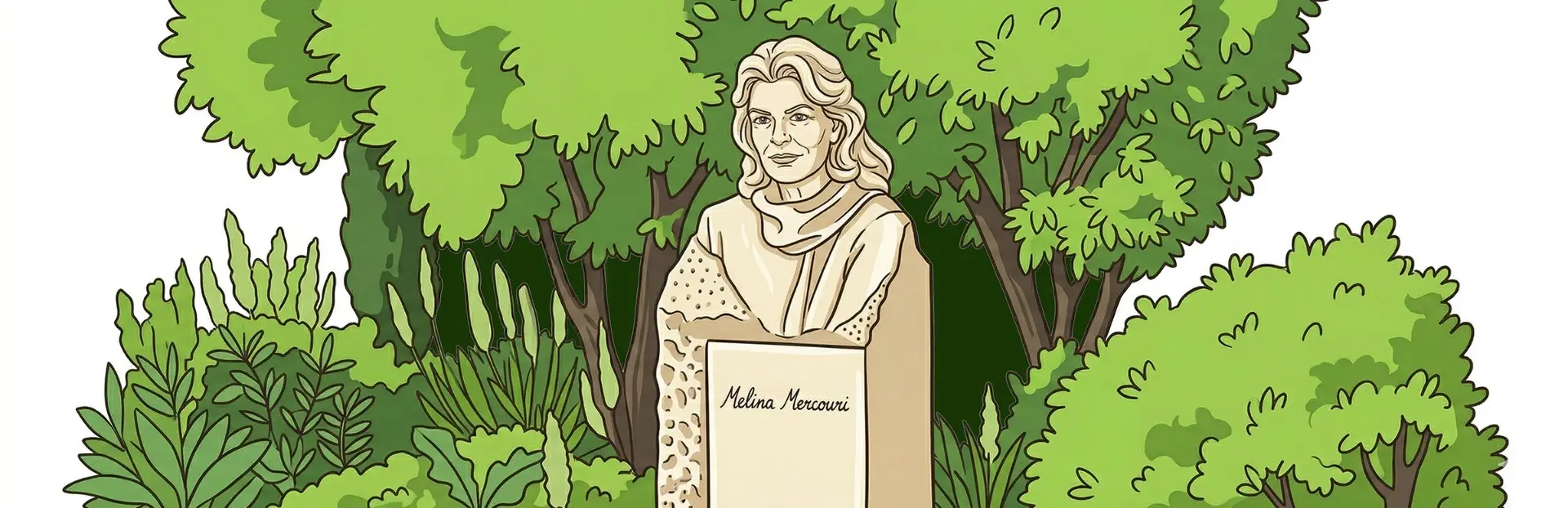 Melina Mercouri Monument