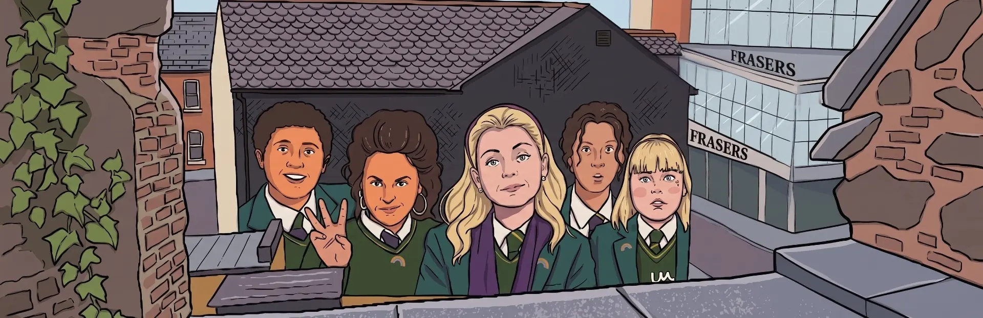 Derry Girls Mural