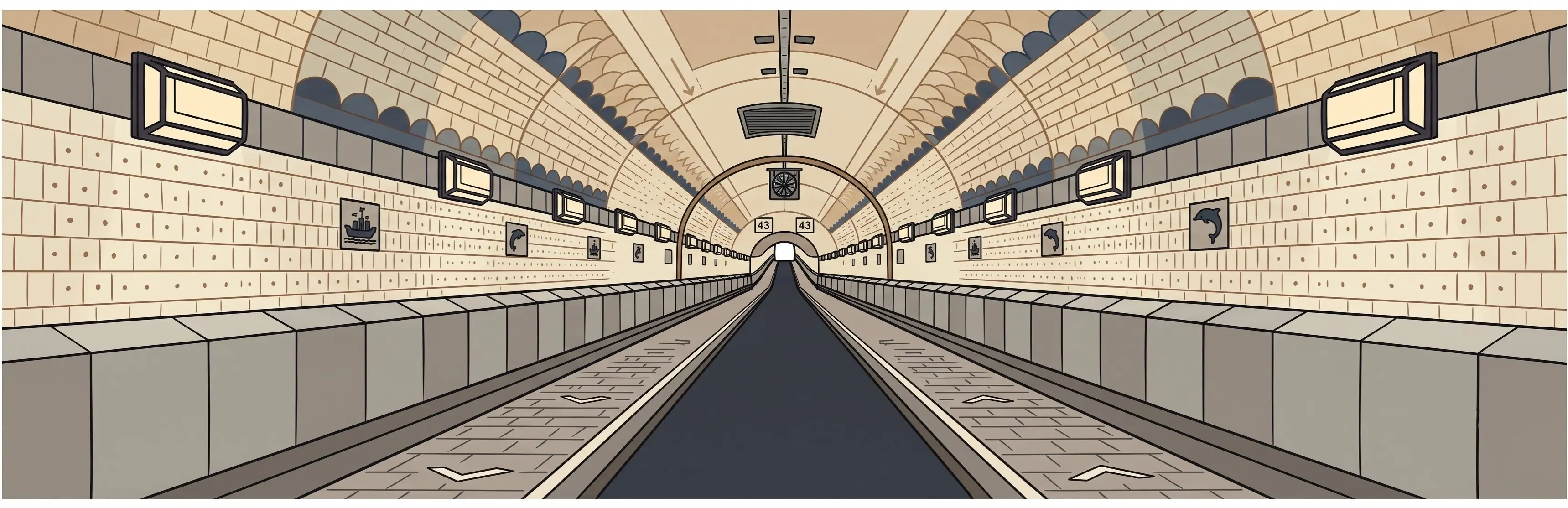 The Old Elbe Tunnel