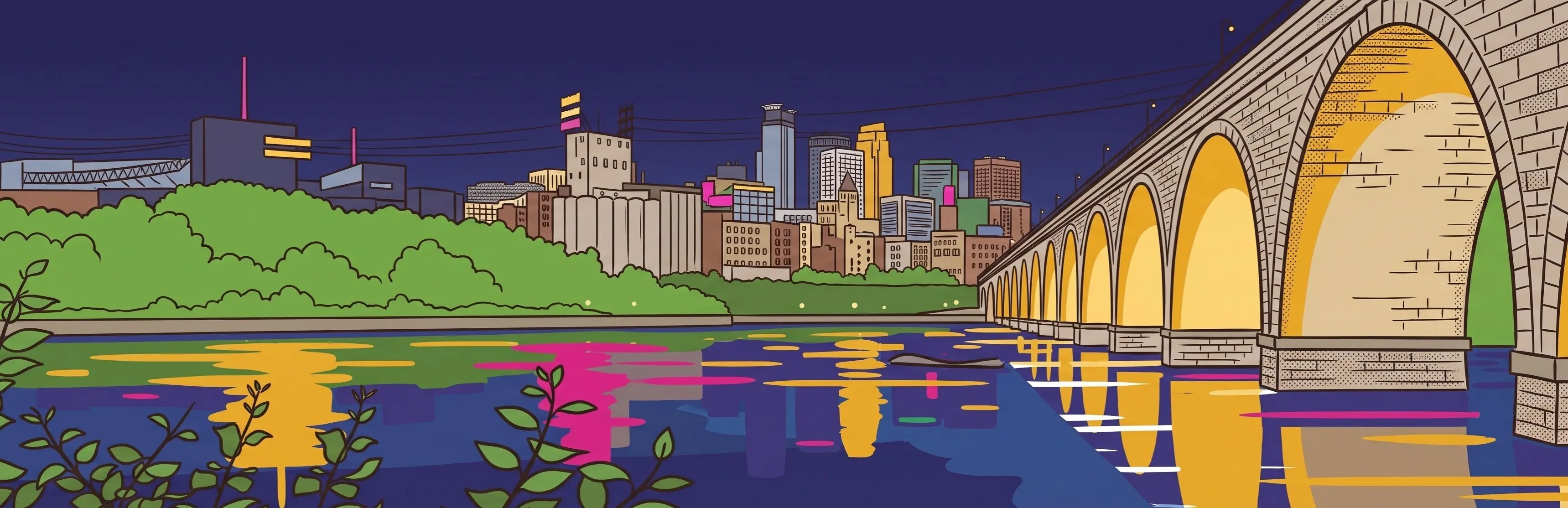 The Stone Arch Bridge