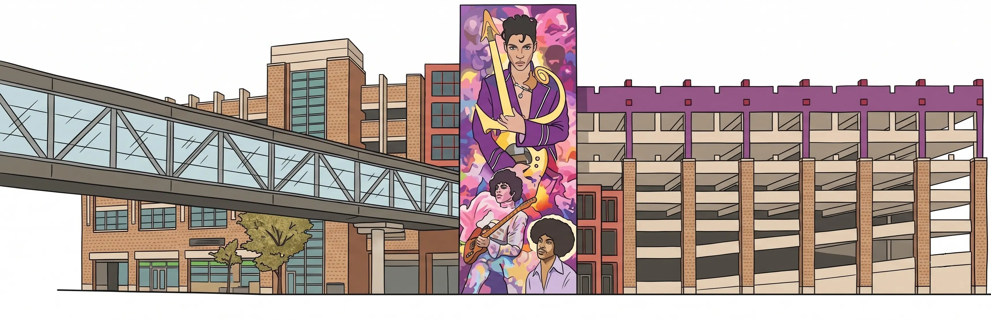 The Prince Mural