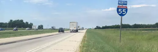 Interstate 55: St. Louis, MO to Springfield, IL