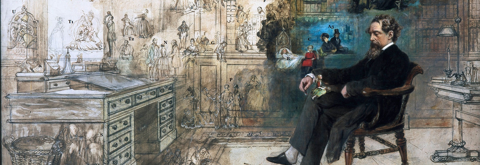 Image of 听查尔斯狄根斯的后人讲他传奇的一生——从弗尼沃尔律师学院到道帝街