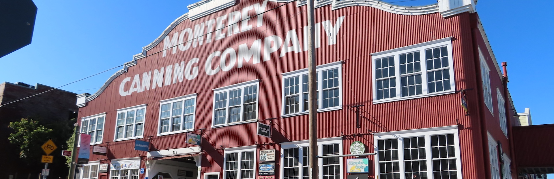 Monterey California Historic Cannery Row and John Steinbeck