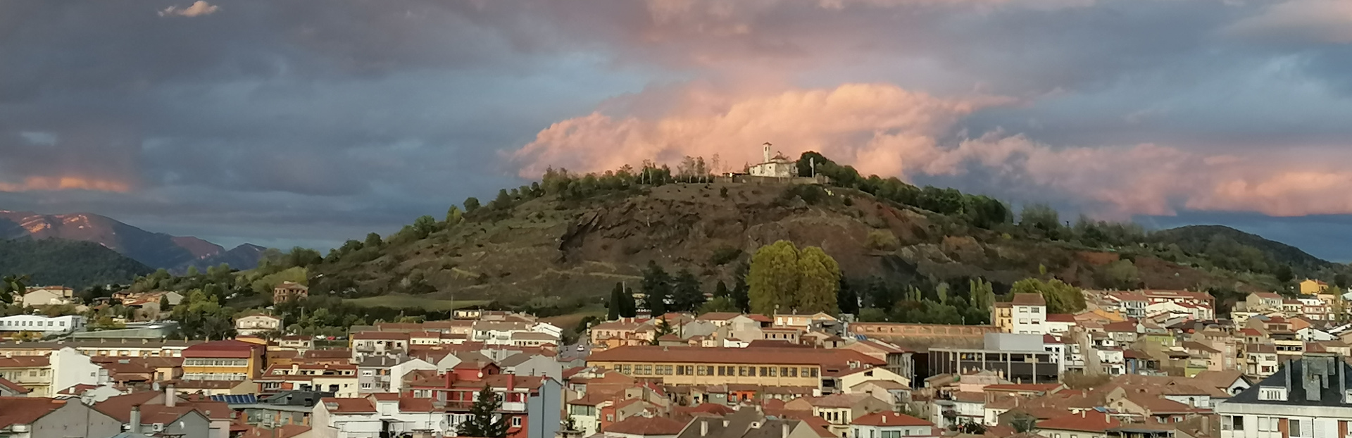 Olot audio tour: Montsacopa: un volcán en el centro de la ciudad