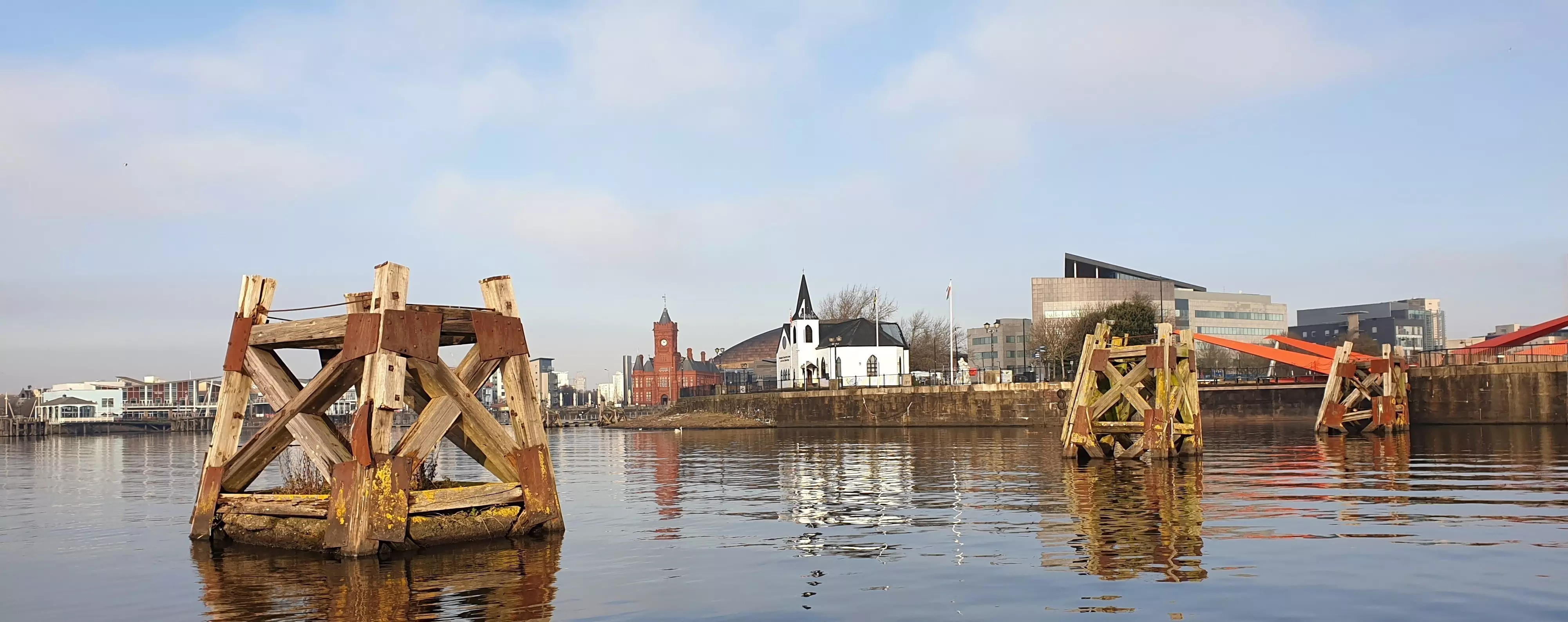 Cardiff audio tour: Cardiff Bay und Barrage: Von der norwegischen Kirche nach Penarth