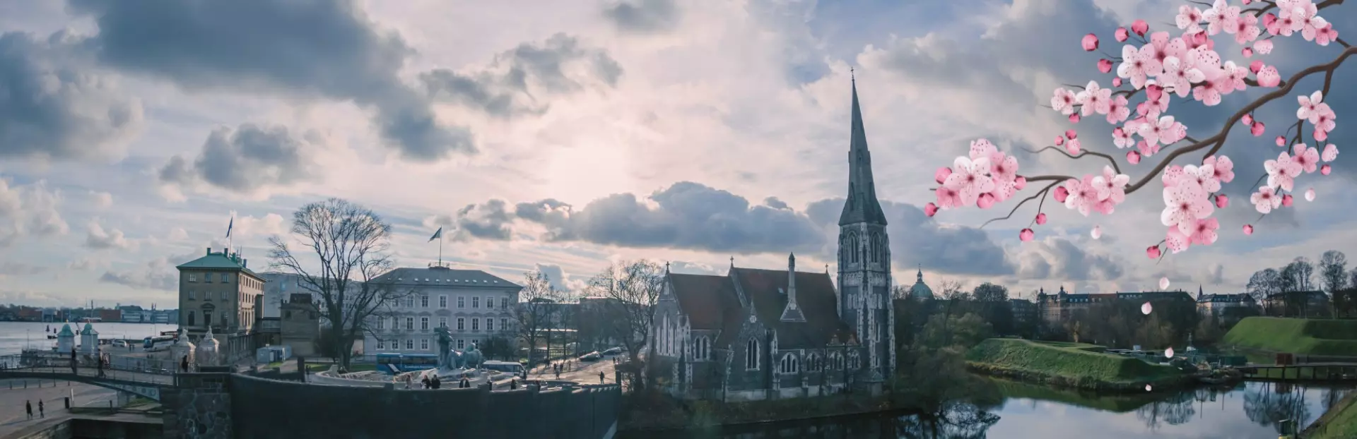 Copenhagen audio tour: Sakura in Copenhagen: A Mindfulness Walk along Langelinie Promenade