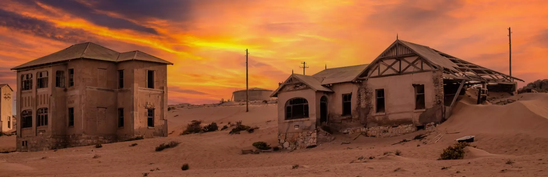 Luderitz audio tour: Kolmanskop : Une Promenade à Travers la Ville Fantôme aux Diamants de Namibie