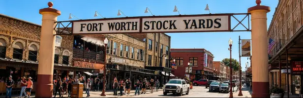 Fort Worth Stockyards Tour: Cattle Drives, Saloons, and Gunfights