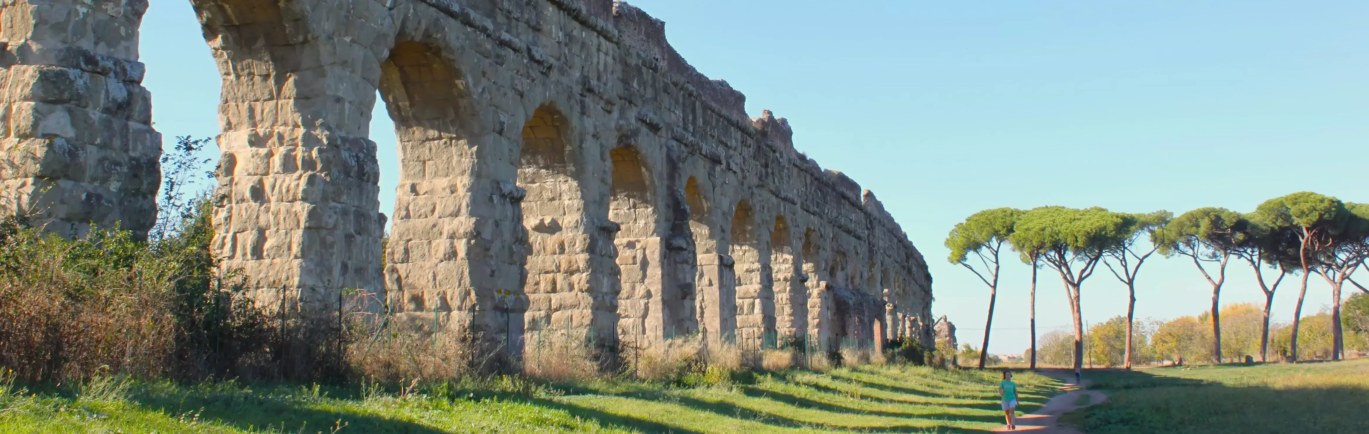 Rome audio tour: Parque de los Acueductos: las venas de la Antigua Roma