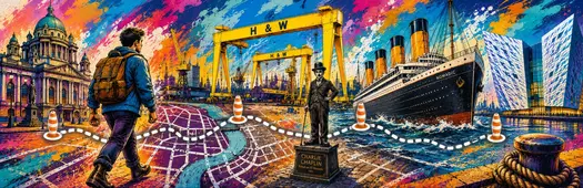 Belfast's Maritime Mile: A Walking Tour from City Center to Titanic