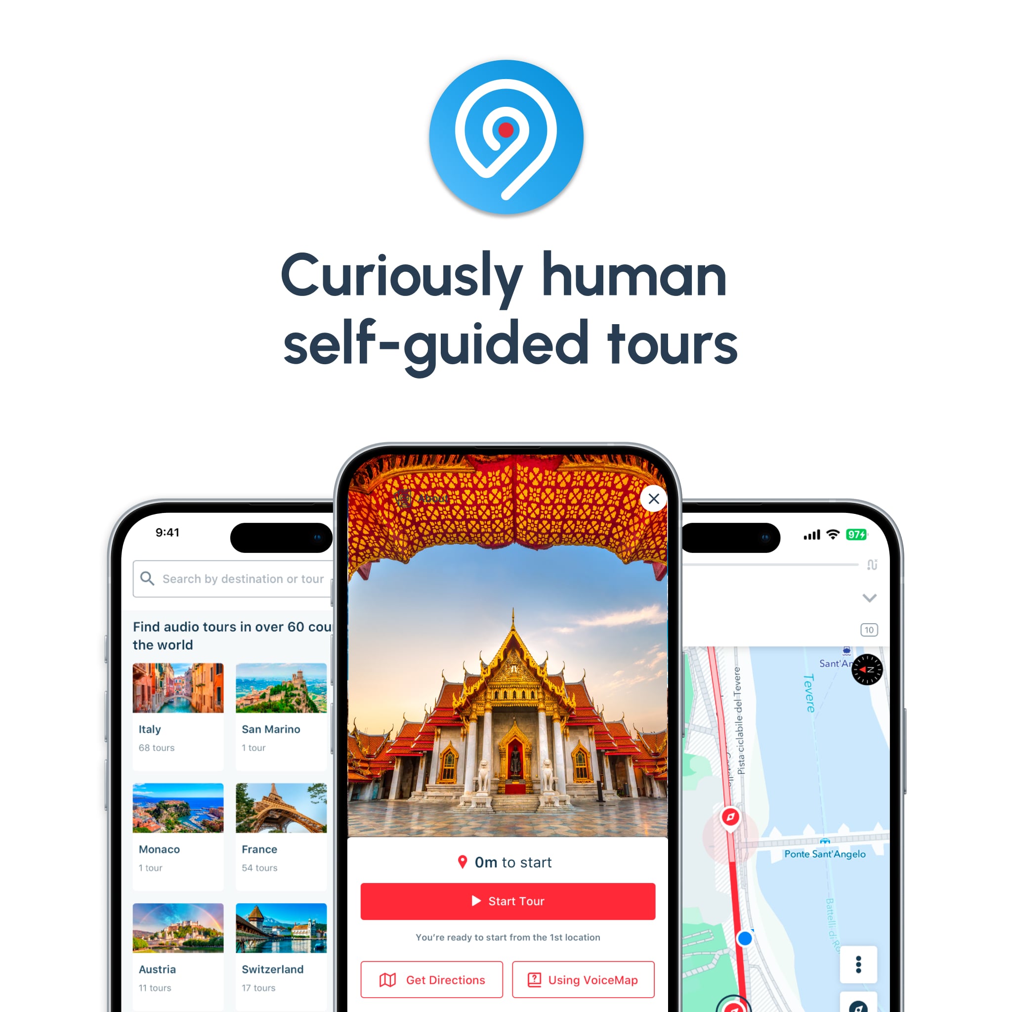 Screenshot or Official Image for voicemap.me - Self-guided GPS audio tours in over 600 destinations with the VoiceMap app » VoiceMap