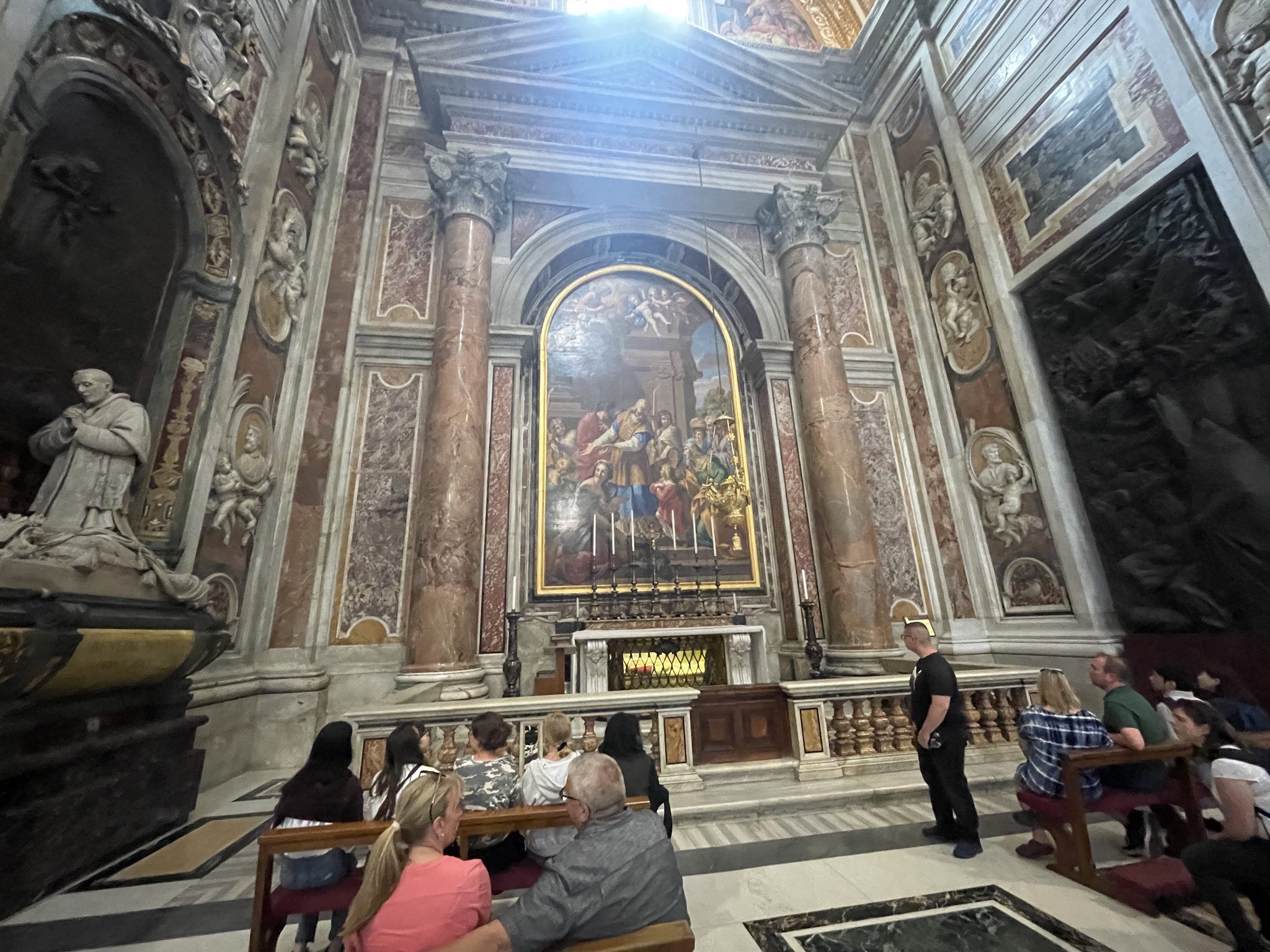 Presentation chapel » Rome self-guided audio tour app » VoiceMap