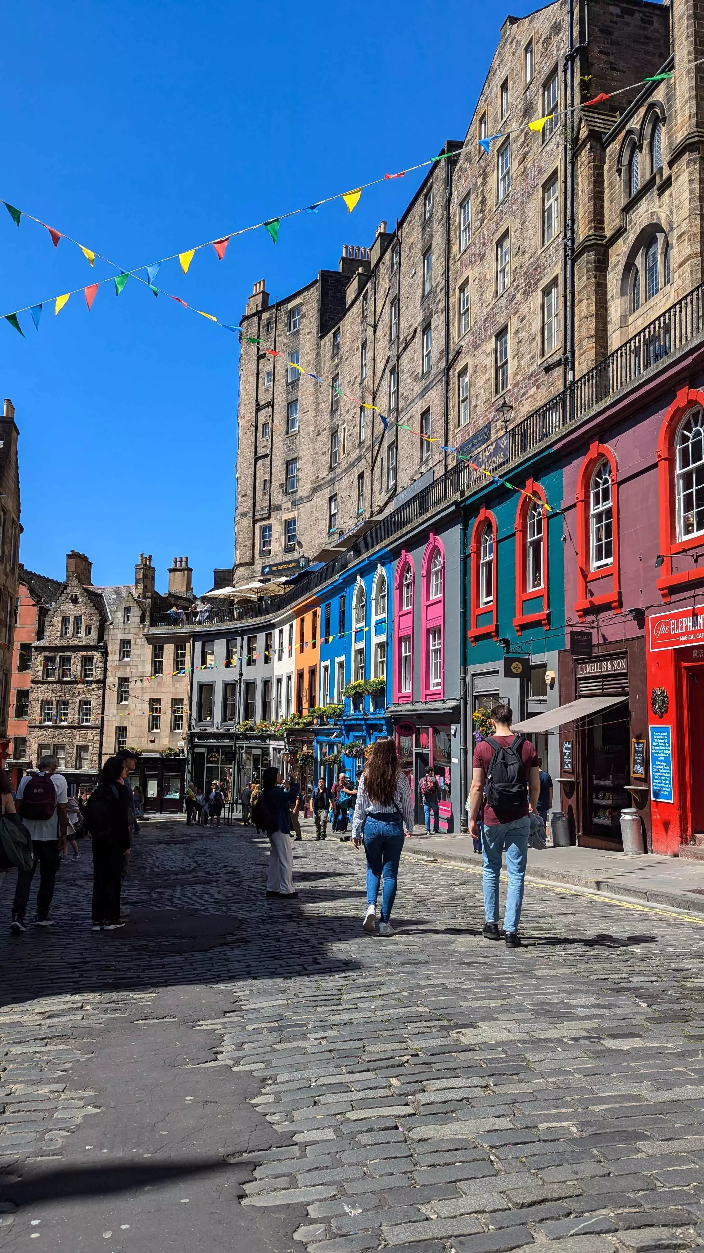 Real Life Diagon Alley Edinburgh Victoria Street In Grassmarket