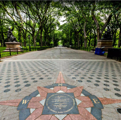 List of tour locations | Central Park Walk: The Mall