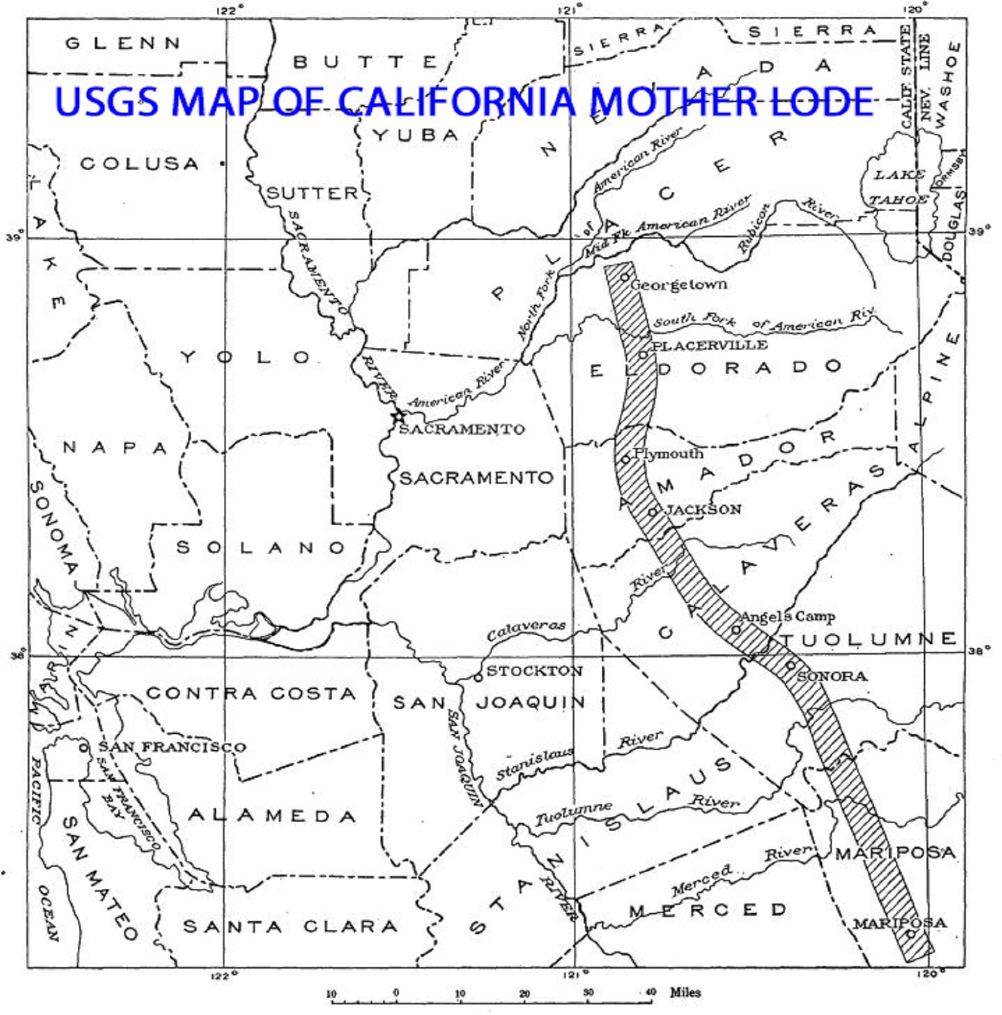 Mother Lode » Amador County, California self-guided audio tour app  display picture 1